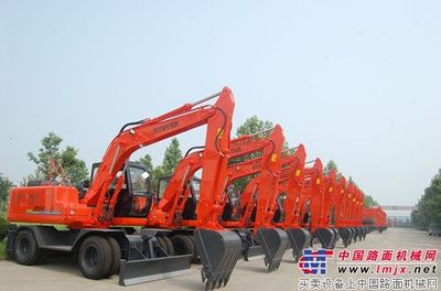 恒特重工42臺(tái)輪式挖掘機(jī)出口吉爾吉斯斯坦，彰顯中國(guó)制造實(shí)力